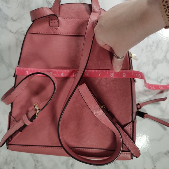 NWT Michael Kors Rhea Backpack In Rose - Picture 15 of 15